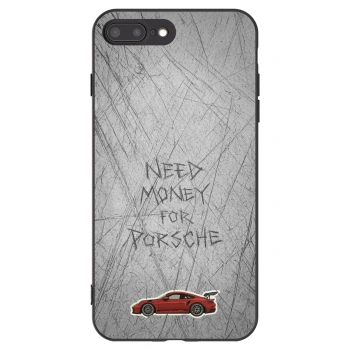 Picasee silikonový černý obal pro Apple iPhone 8 Plus - Garage Scratch