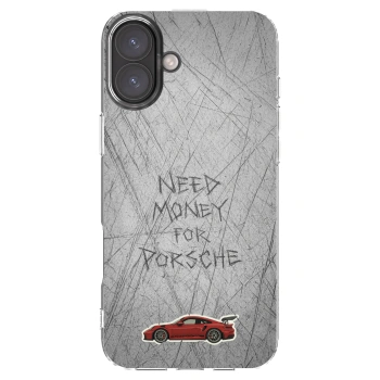Picasee silikonový průhledný obal pro Apple iPhone 16 Plus - Garage Scratch
