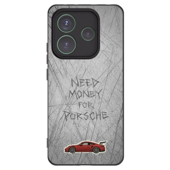 Picasee silikonový černý obal pro Xiaomi Redmi Note 14 5G - Garage Scratch