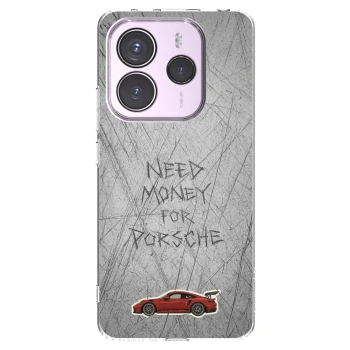 Picasee silikonový průhledný obal pro Xiaomi Redmi Note 14 5G - Garage Scratch