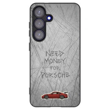 Picasee silikonový černý obal pro Samsung Galaxy S25 5G - Garage Scratch