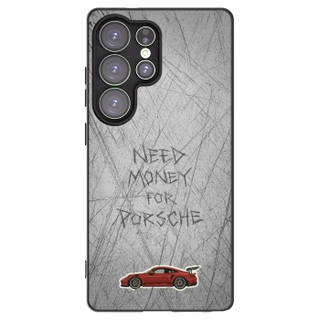 Picasee silikonový černý obal pro Samsung Galaxy S25 Ultra 5G - Garage Scratch