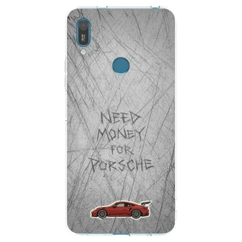 Picasee silikonový průhledný obal pro Huawei Y7 2019 - Garage Scratch