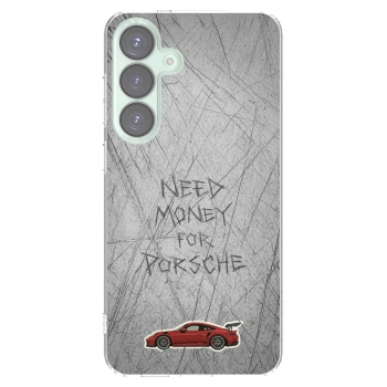 Picasee silikonový průhledný obal pro Samsung Galaxy S25+ 5G - Garage Scratch