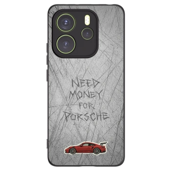 Picasee silikonový černý obal pro Xiaomi Redmi Note 14 4G - Garage Scratch