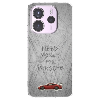 Picasee silikonový průhledný obal pro Xiaomi Redmi Note 14 4G - Garage Scratch