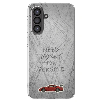Picasee silikonový průhledný obal pro Samsung Galaxy A56 5G A566B - Garage Scratch
