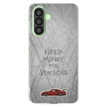 Picasee silikonový průhledný obal pro Samsung Galaxy A26 5G A266B - Garage Scratch