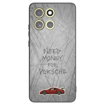 Picasee silikonový černý obal pro Motorola Moto G86 Power 5G - Garage Scratch