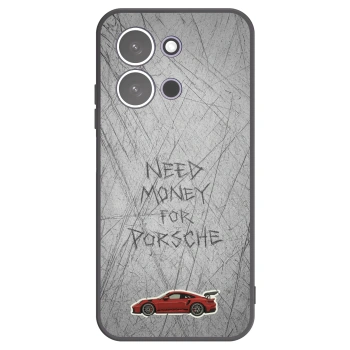 Picasee silikonový černý obal pro Xiaomi Redmi 15C 5G - Garage Scratch