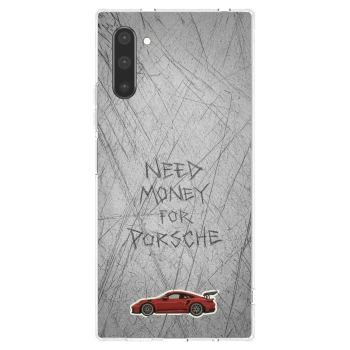 Picasee silikonový průhledný obal pro Samsung Galaxy Note 10 N970F - Garage Scratch