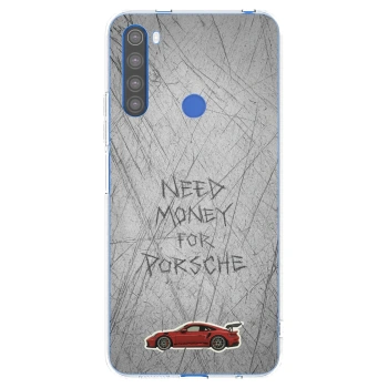 Picasee silikonový průhledný obal pro Xiaomi Redmi Note 8T - Garage Scratch