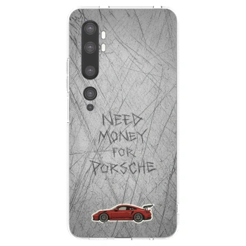 Picasee silikonový průhledný obal pro Xiaomi Mi Note 10 (Pro) - Garage Scratch