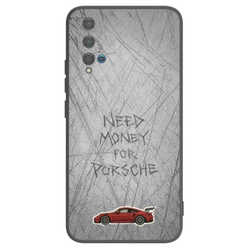 Picasee silikonový černý obal pro Huawei Nova 5T - Garage Scratch