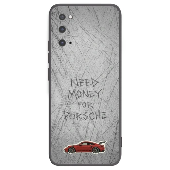 Picasee silikonový černý obal pro Samsung Galaxy S20 G980F - Garage Scratch