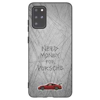 Picasee silikonový černý obal pro Samsung Galaxy S20+ G985F - Garage Scratch