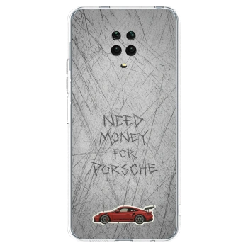 Picasee silikonový průhledný obal pro Xiaomi Redmi Note 9 Pro - Garage Scratch