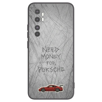 Picasee silikonový černý obal pro Xiaomi Mi Note 10 Lite - Garage Scratch