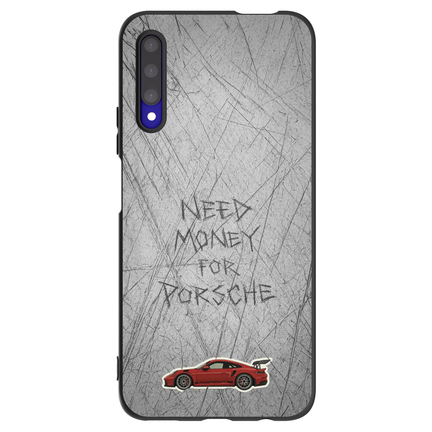Picasee silikonový černý obal pro Honor 9X Pro - Garage Scratch