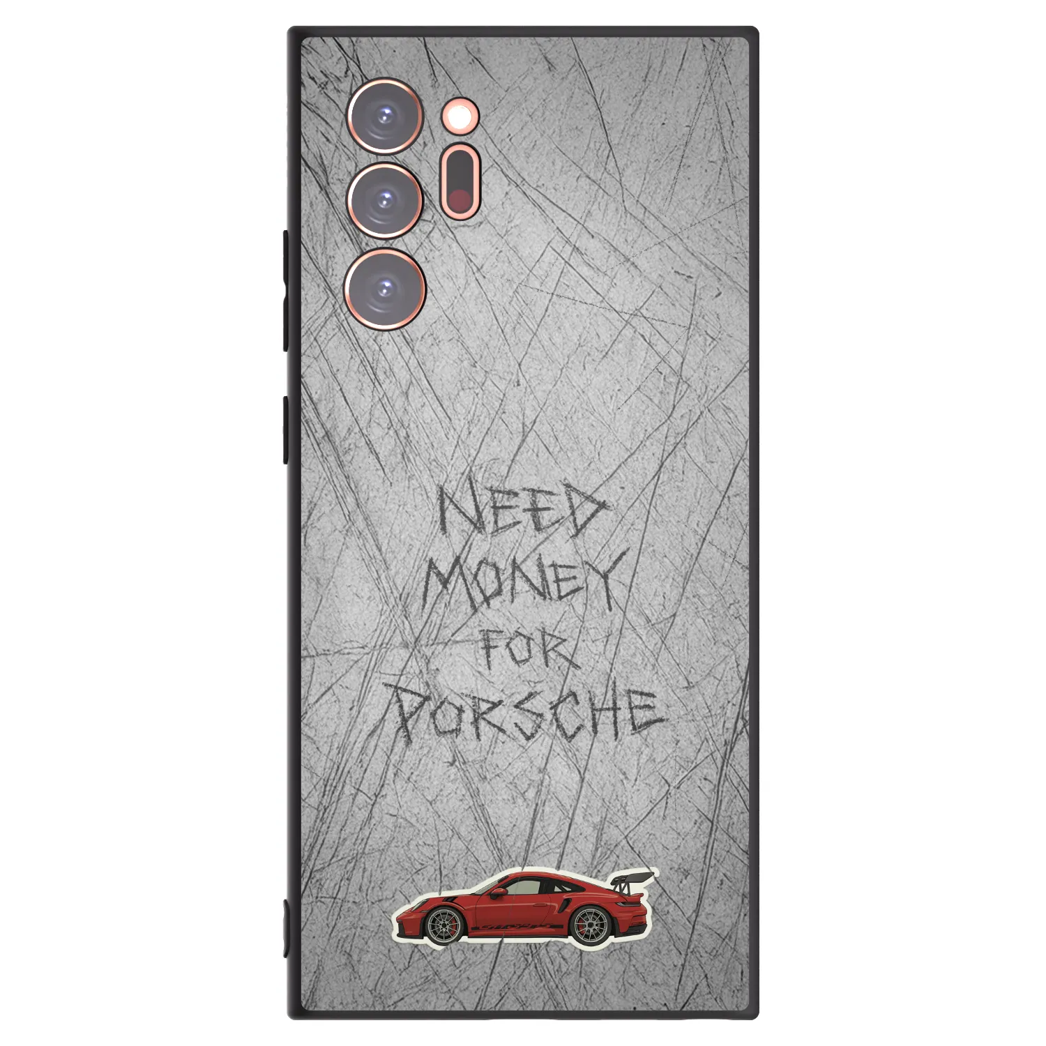 Picasee silikonový černý obal pro Samsung Galaxy Note 20 Ultra - Garage Scratch