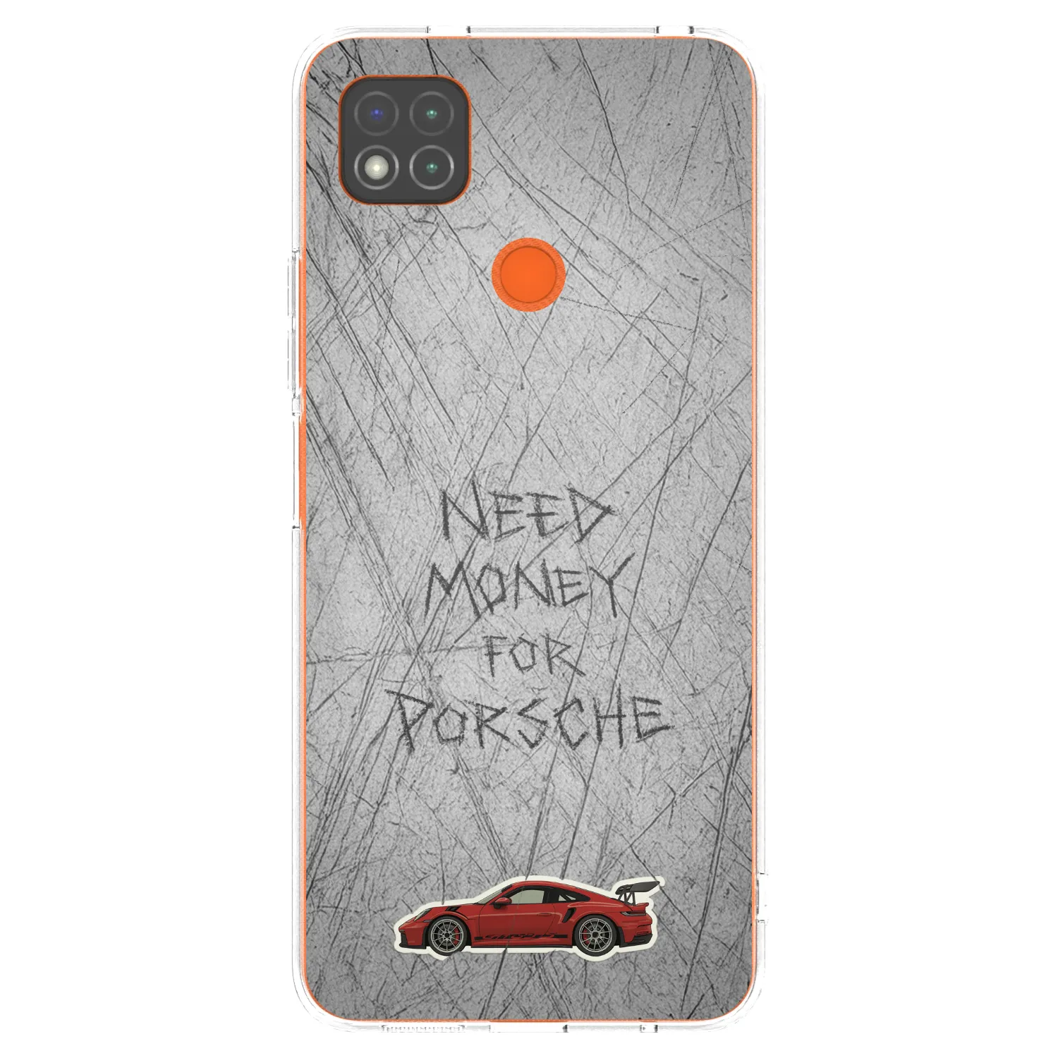 Picasee silikonový průhledný obal pro Xiaomi Redmi 9C - Garage Scratch