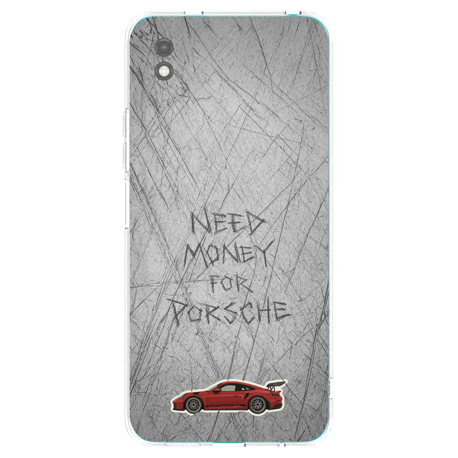 Picasee silikonový černý obal pro Xiaomi Redmi 9A - Garage Scratch
