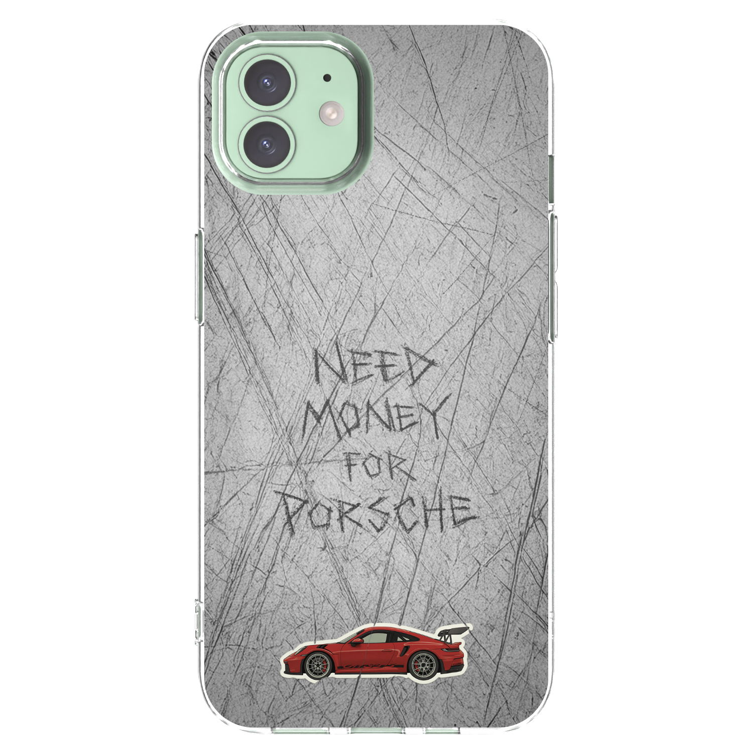 Picasee silikonový průhledný obal pro Apple iPhone 12 Pro - Garage Scratch