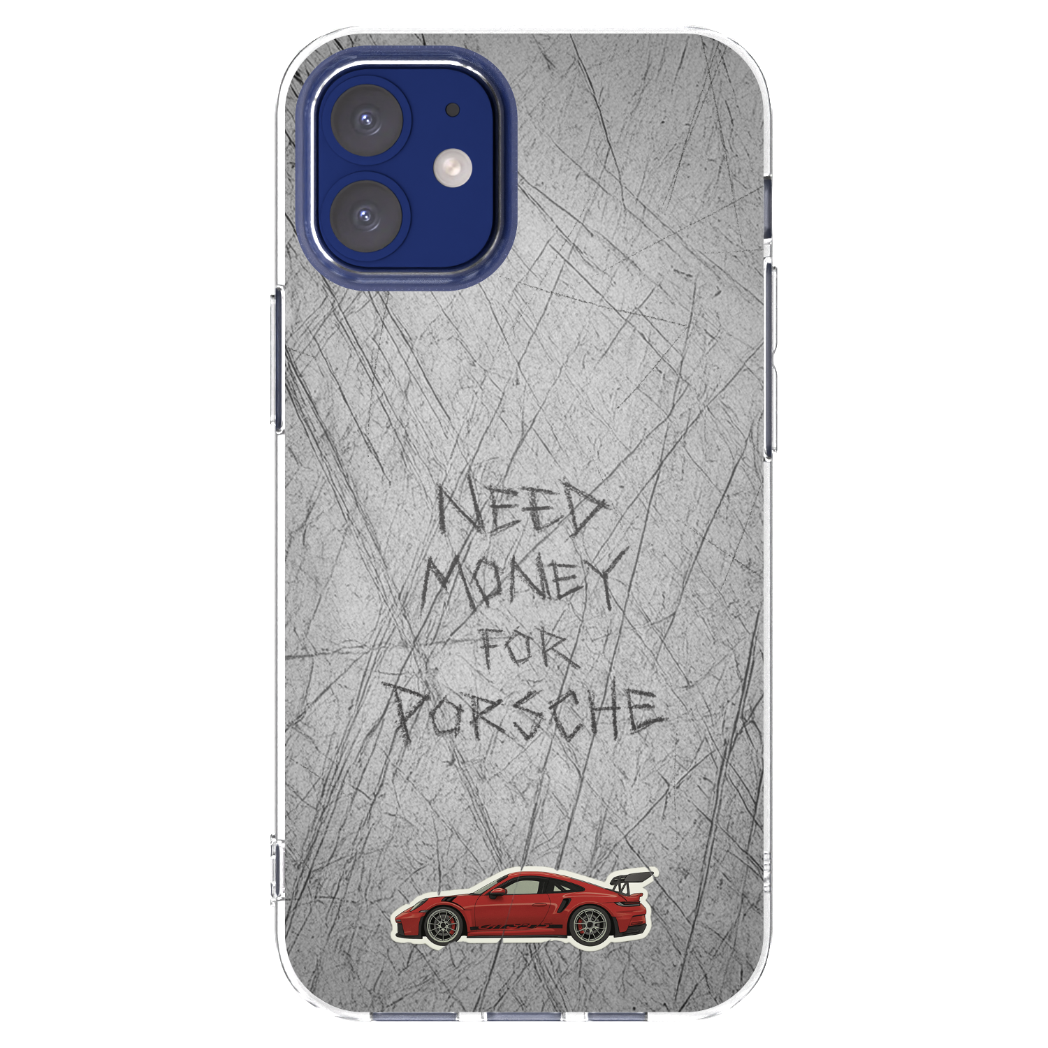Picasee silikonový průhledný obal pro Apple iPhone 12 mini - Garage Scratch