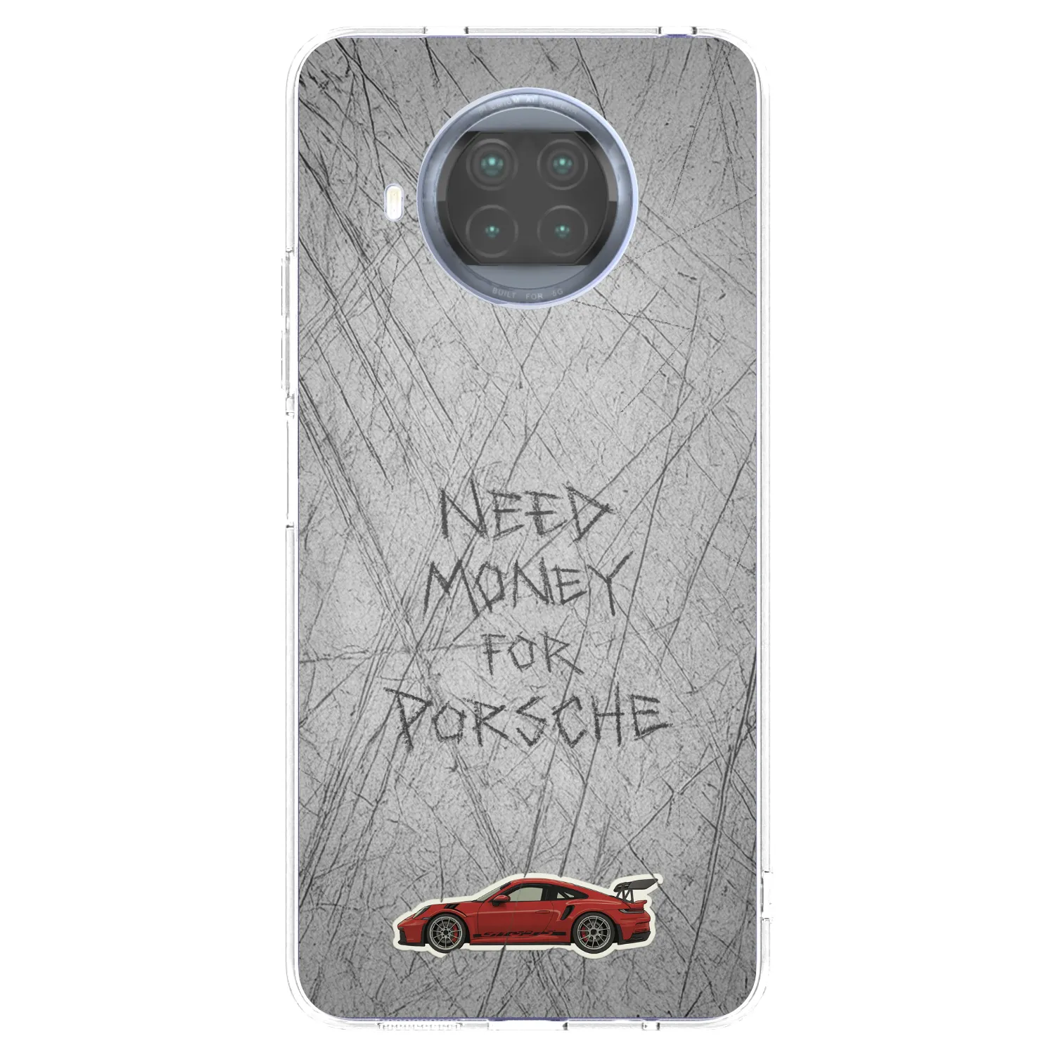 Picasee silikonový průhledný obal pro Xiaomi Mi 10T Lite - Garage Scratch