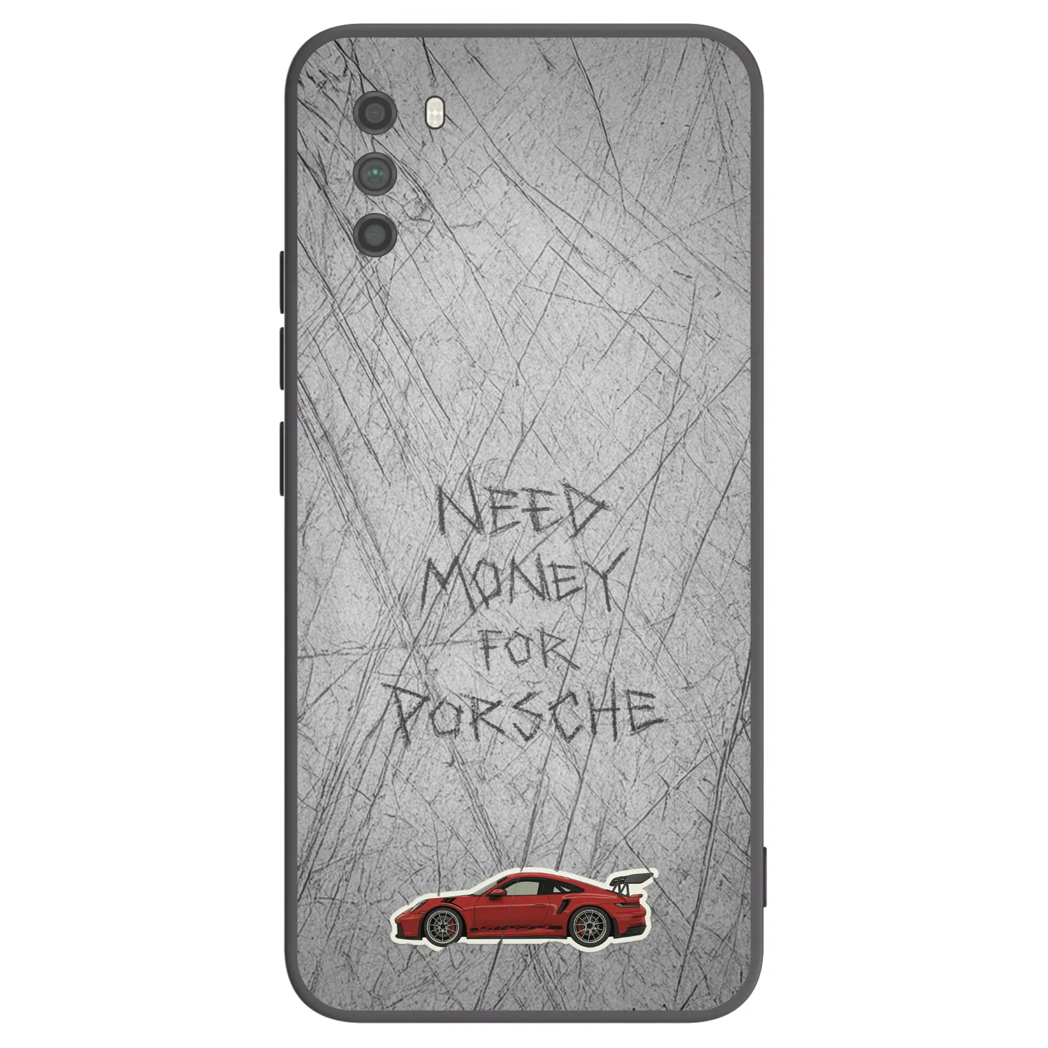 Picasee silikonový černý obal pro Xiaomi Poco M3 - Garage Scratch