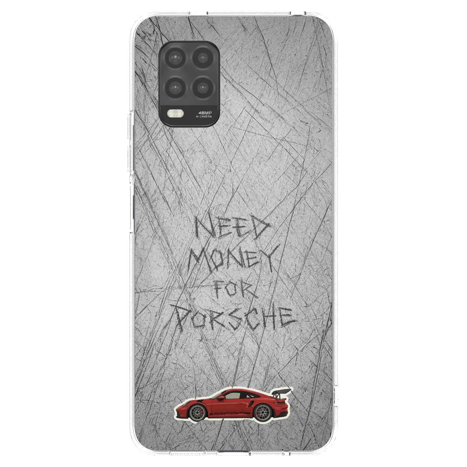 Picasee silikonový průhledný obal pro Xiaomi Mi 10 Lite - Garage Scratch