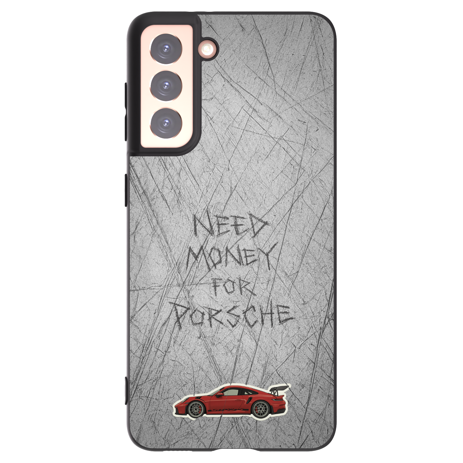 Picasee silikonový černý obal pro Samsung Galaxy S21 5G G991B - Garage Scratch