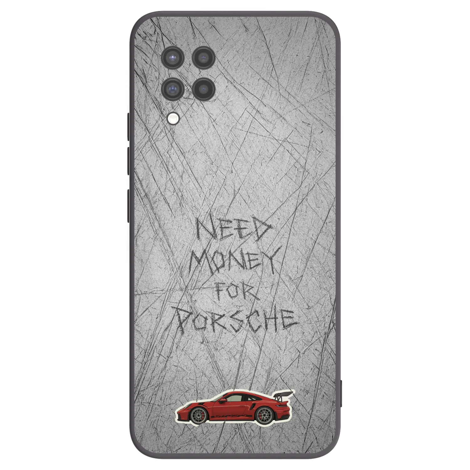 Picasee silikonový černý obal pro Samsung Galaxy A42 A426B - Garage Scratch