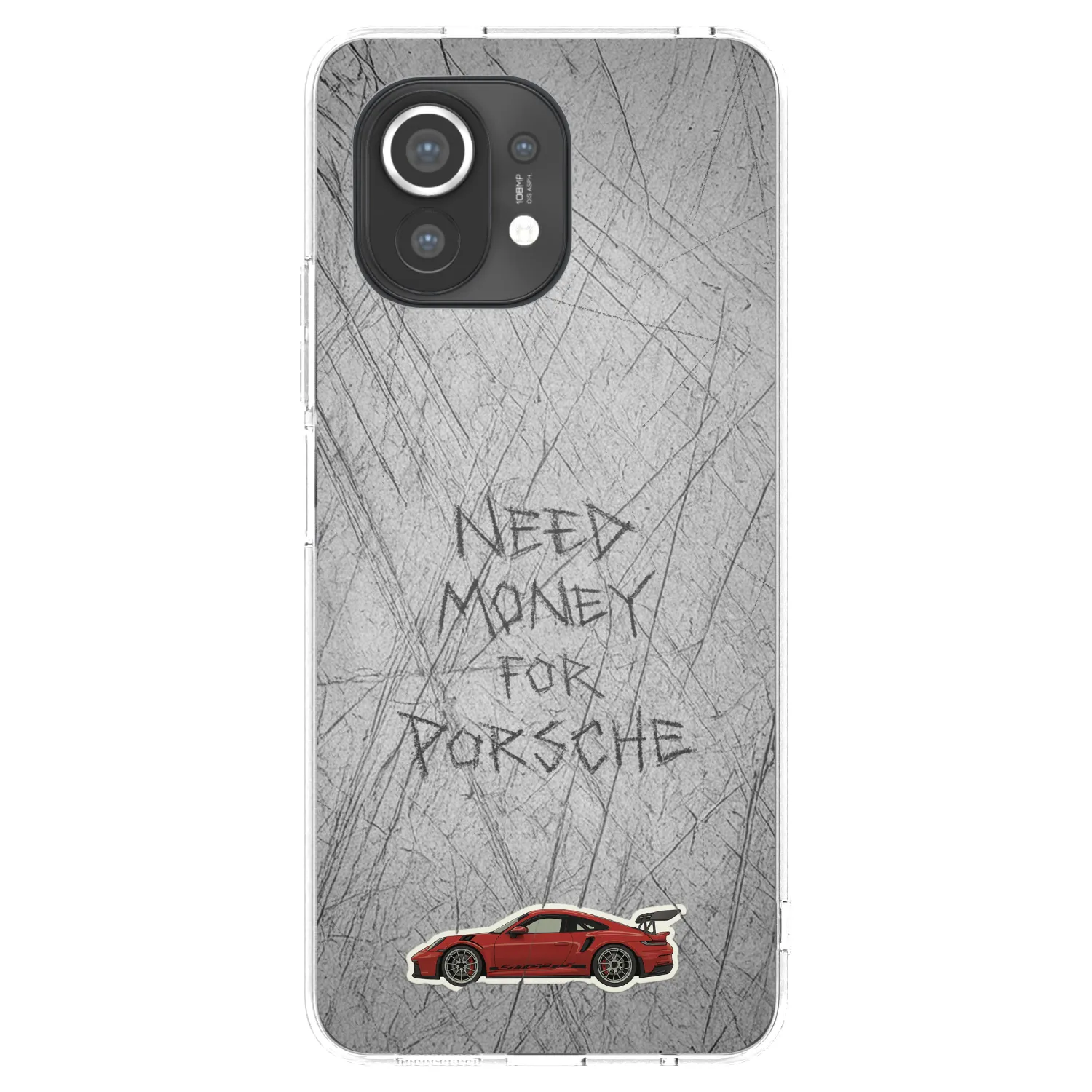 Picasee silikonový průhledný obal pro Xiaomi Mi 11 - Garage Scratch