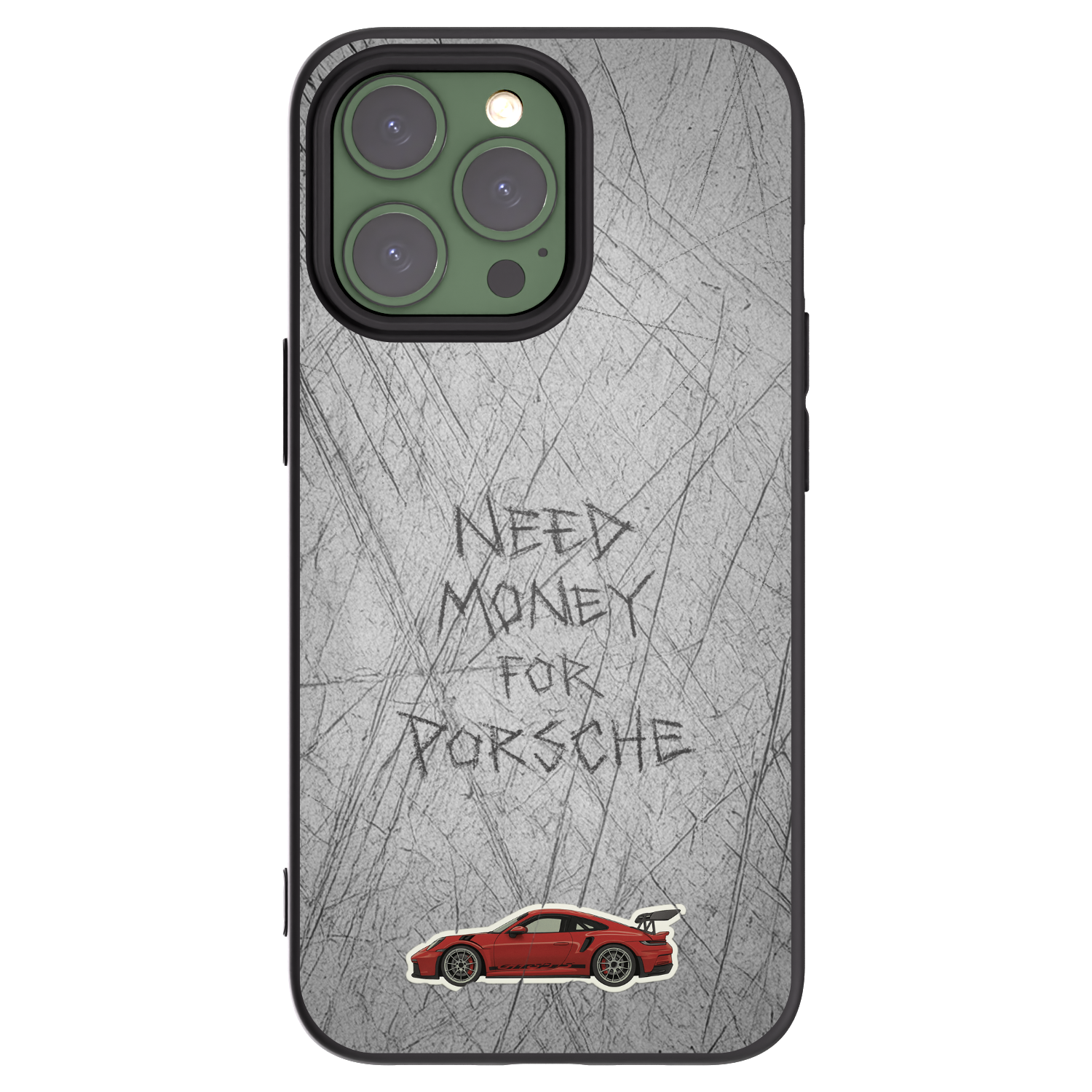 Picasee silikonový černý obal pro Apple iPhone 13 Pro - Garage Scratch