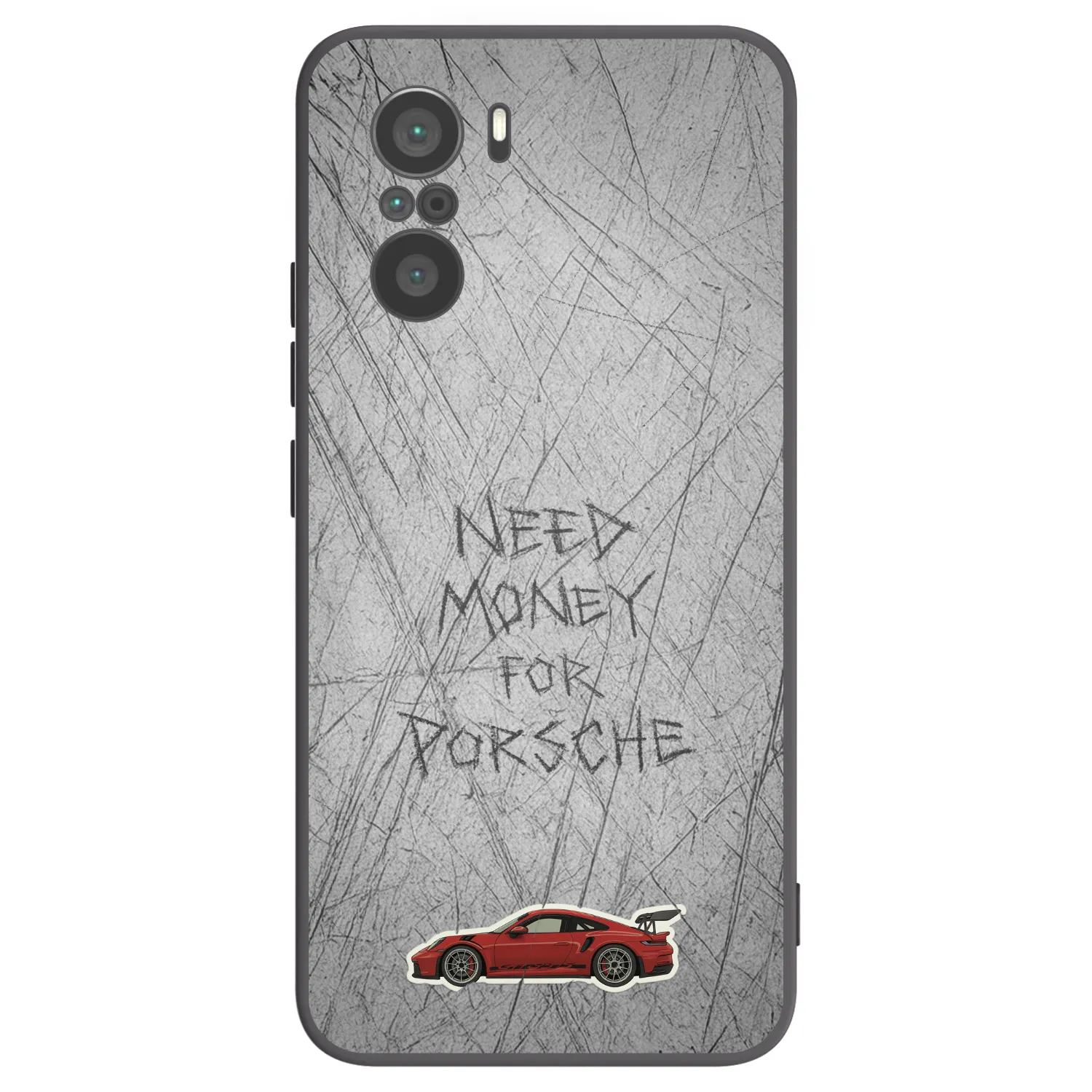 Picasee silikonový černý obal pro Xiaomi Poco F3 - Garage Scratch