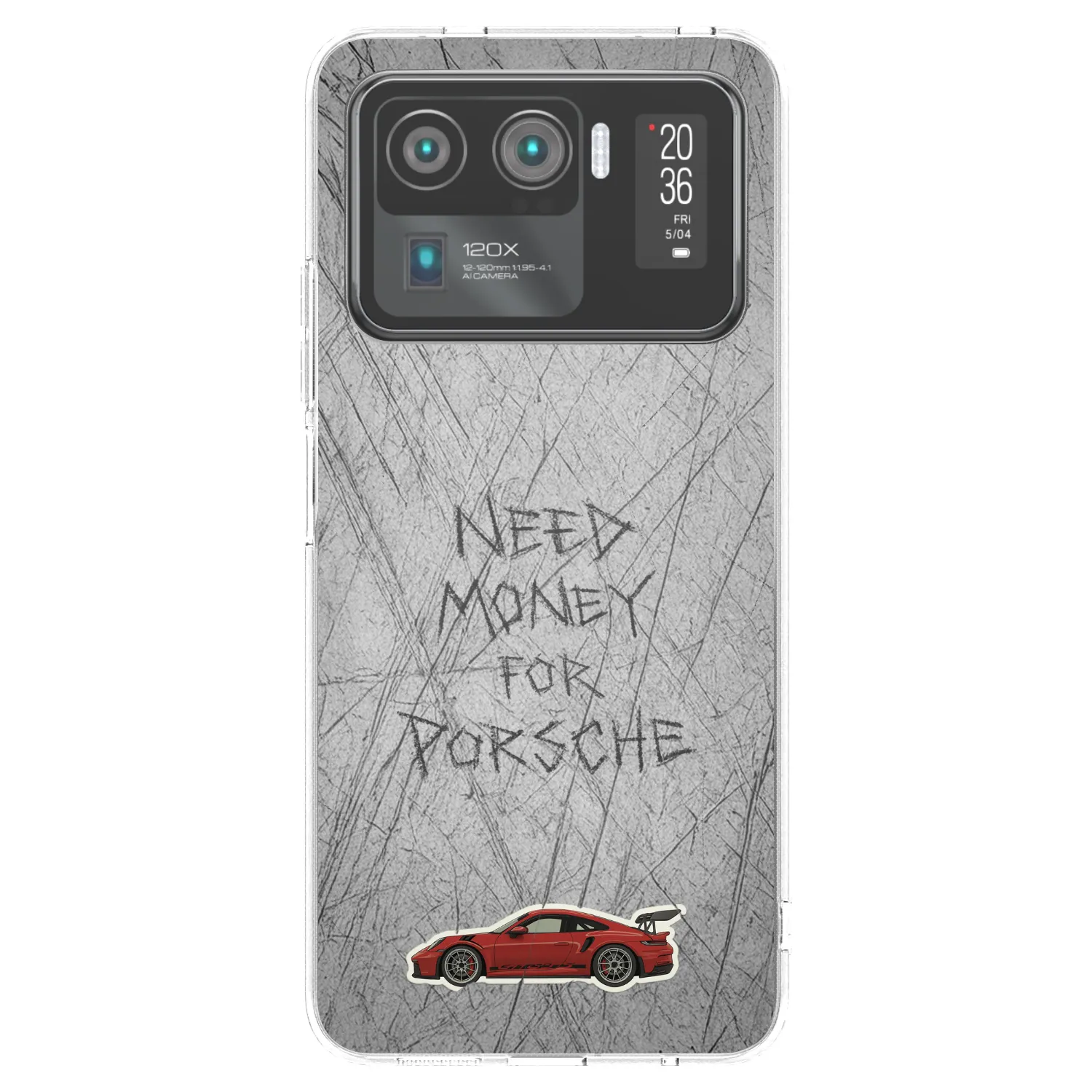 Picasee silikonový průhledný obal pro Xiaomi Mi 11 Ultra - Garage Scratch