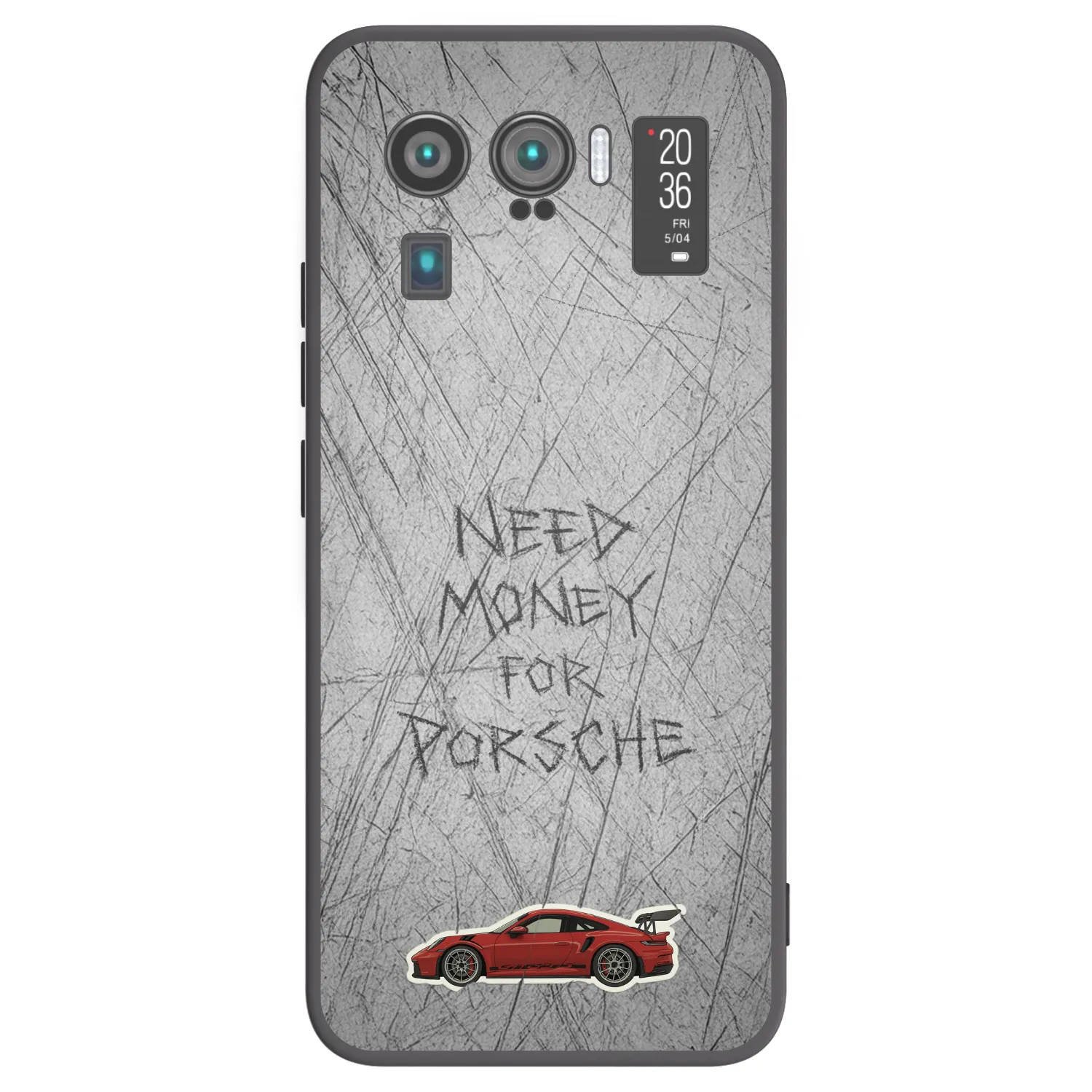 Picasee silikonový černý obal pro Xiaomi Mi 11 Ultra - Garage Scratch