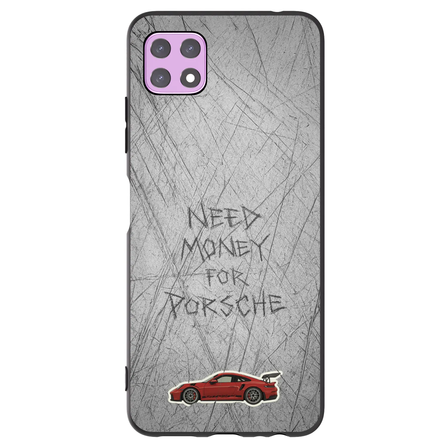 Picasee silikonový černý obal pro Samsung Galaxy A22 A226B 5G - Garage Scratch