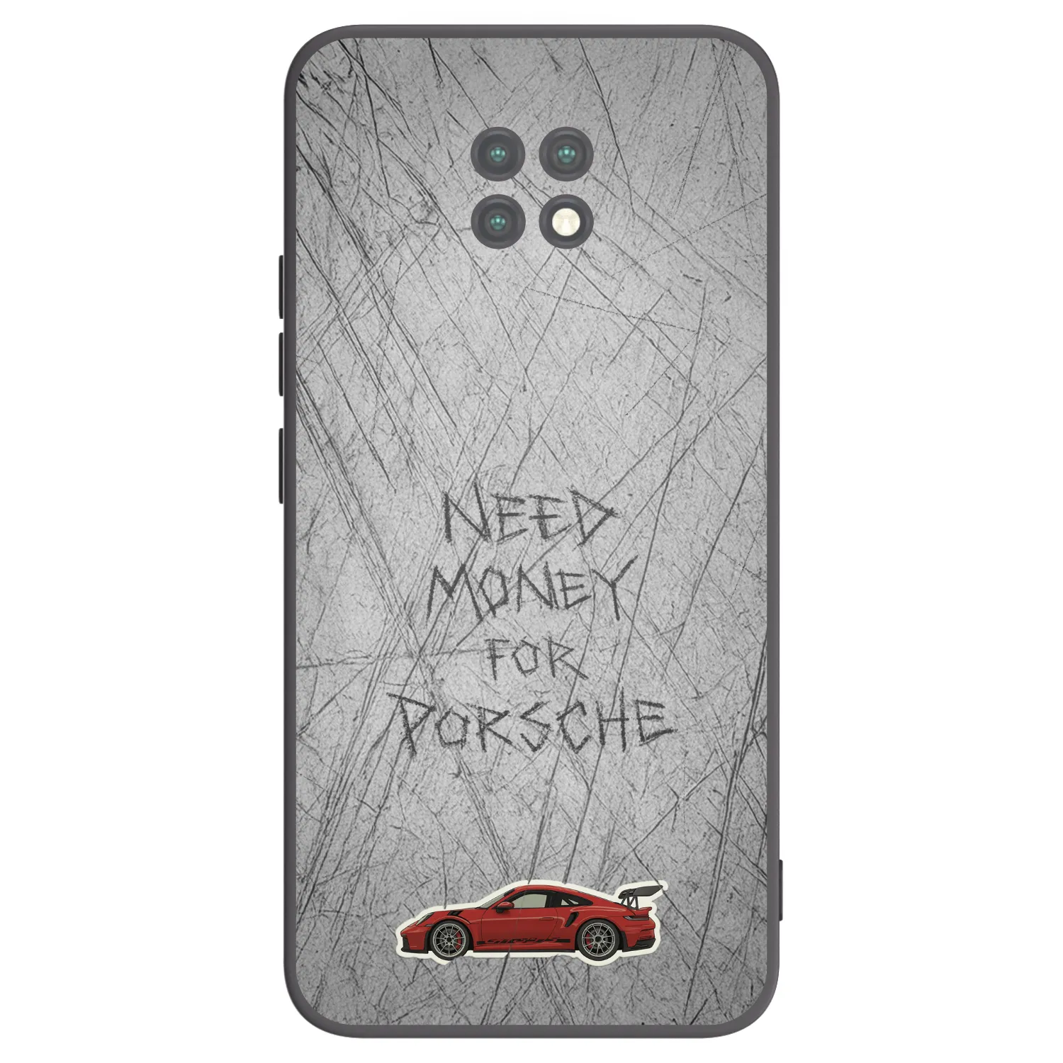 Picasee silikonový černý obal pro Xiaomi Redmi Note 9T - Garage Scratch