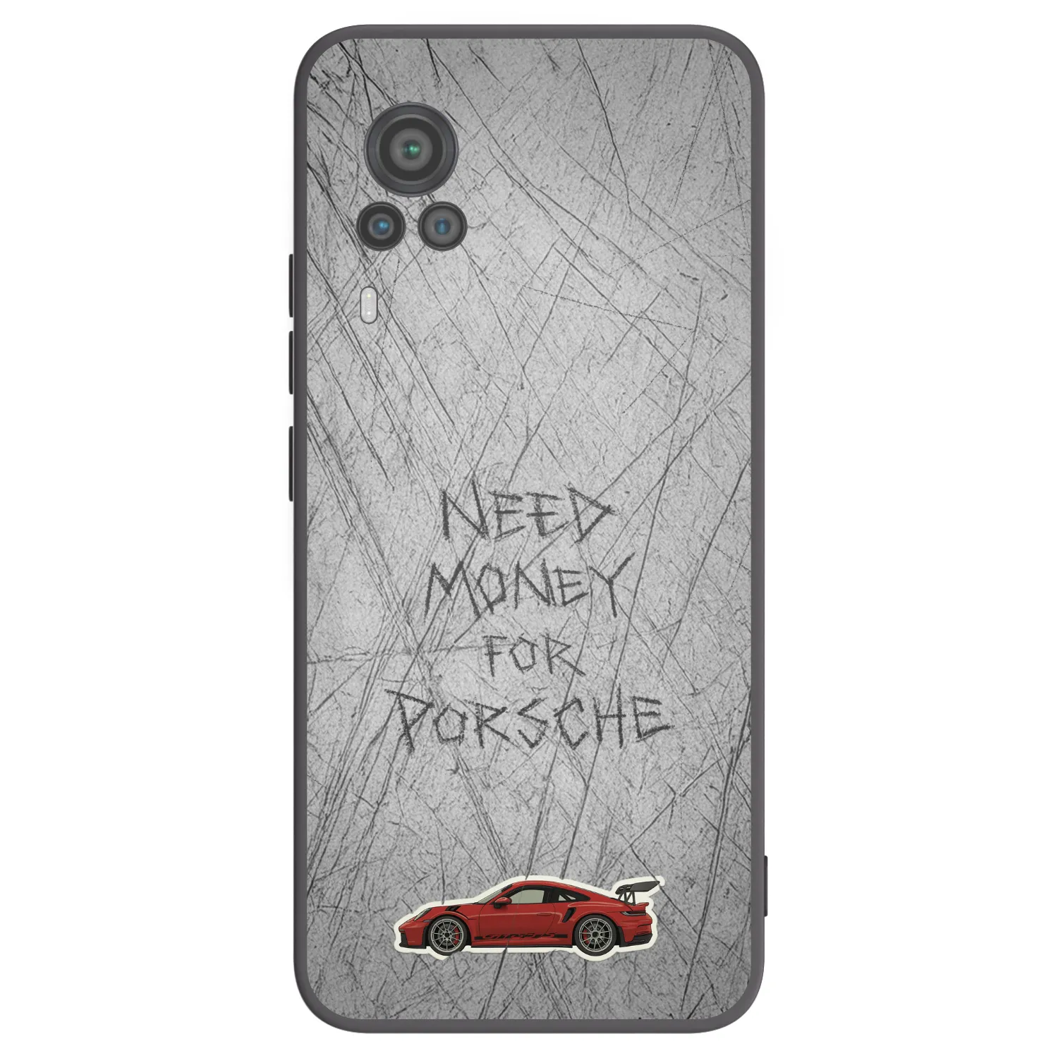 Picasee silikonový černý obal pro Vivo X60 Pro 5G - Garage Scratch