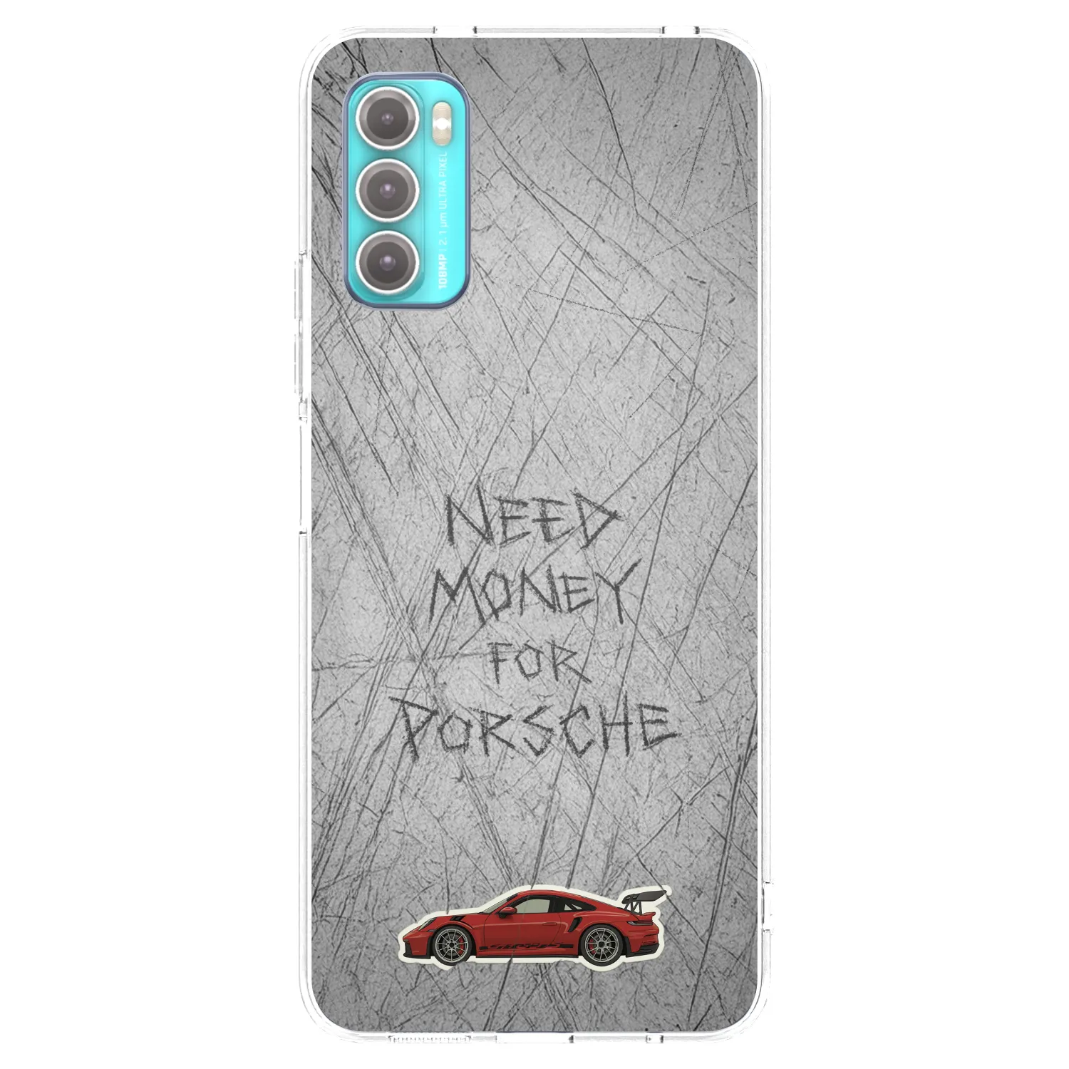 Picasee silikonový průhledný obal pro Motorola Moto G60 - Garage Scratch