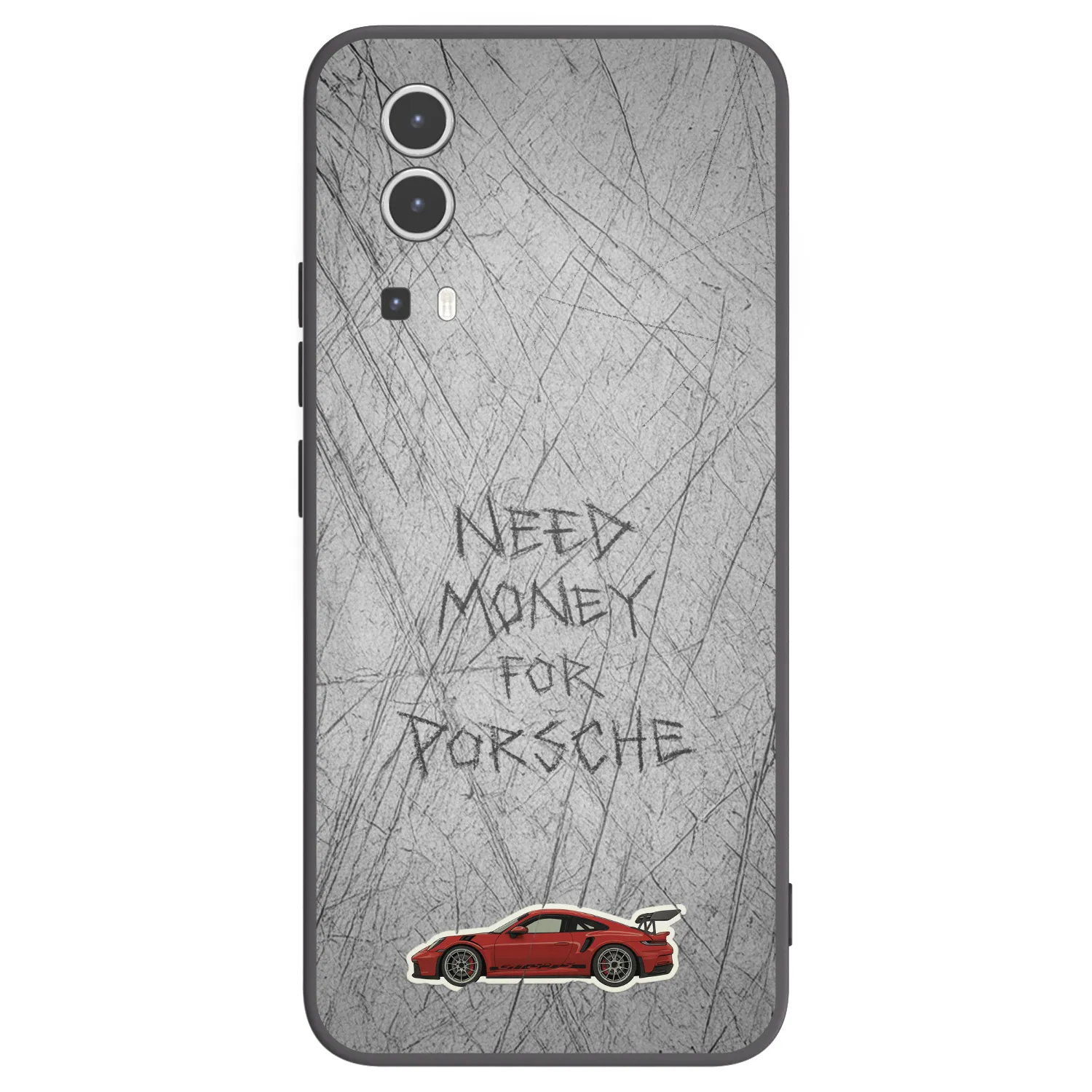 Picasee silikonový černý obal pro Vivo Y72 5G - Garage Scratch