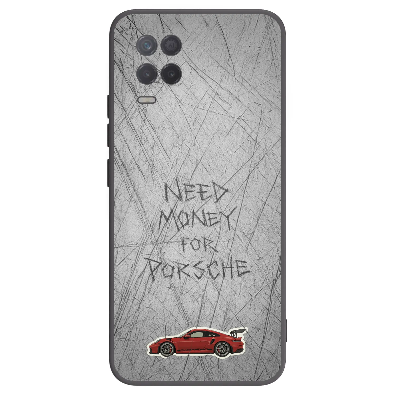 Picasee silikonový černý obal pro Realme 8 5G - Garage Scratch