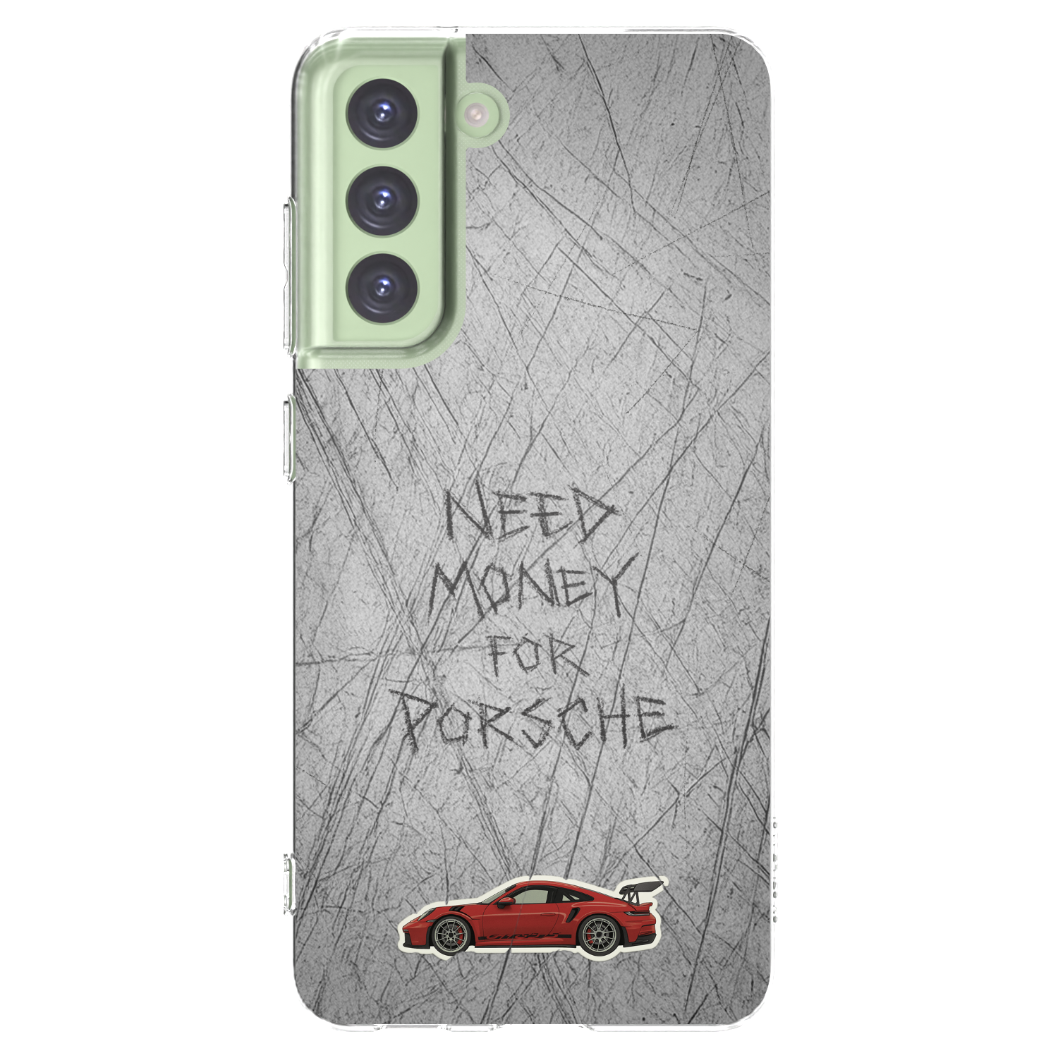 Picasee silikonový průhledný obal pro Samsung Galaxy S21 FE 5G - Garage Scratch
