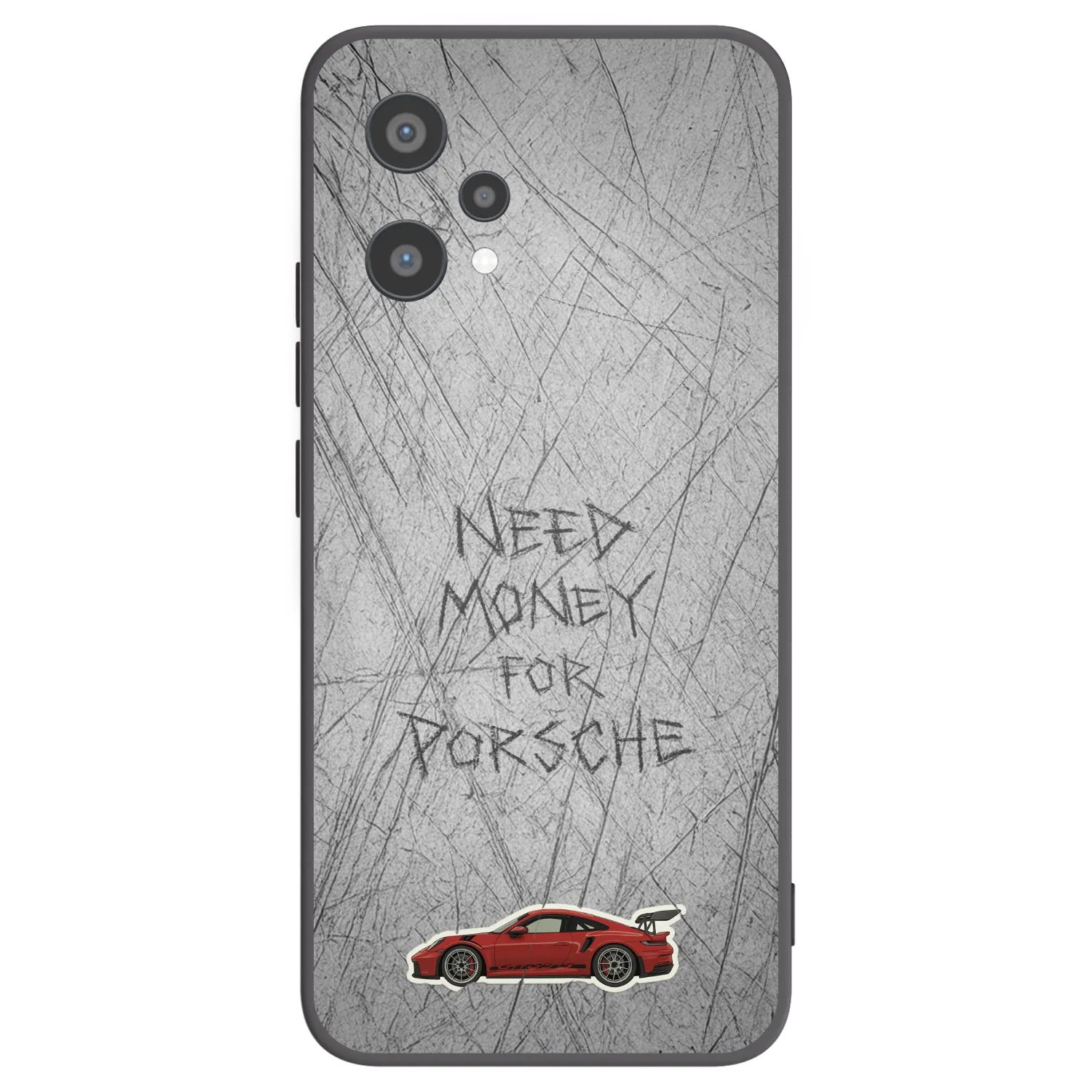 Picasee silikonový černý obal pro Realme 9 Pro 5G - Garage Scratch