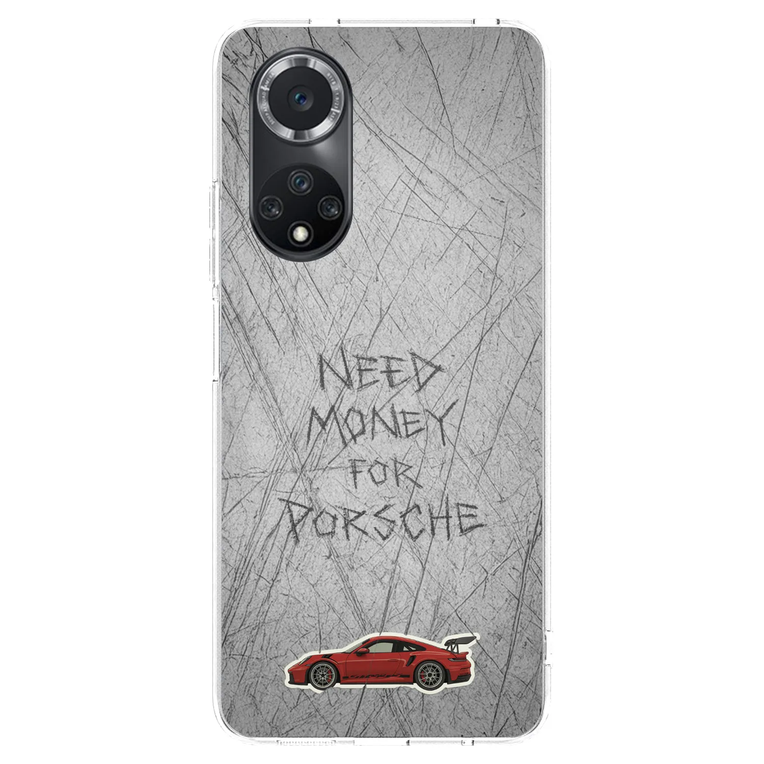 Picasee silikonový průhledný obal pro Huawei Nova 9 SE - Garage Scratch
