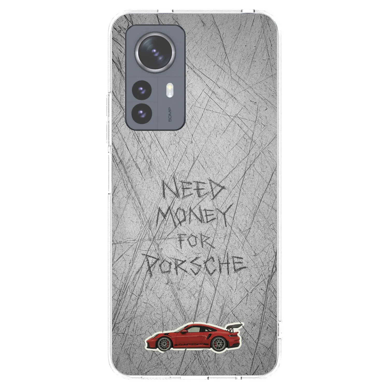 Picasee silikonový průhledný obal pro Xiaomi 12 Pro - Garage Scratch