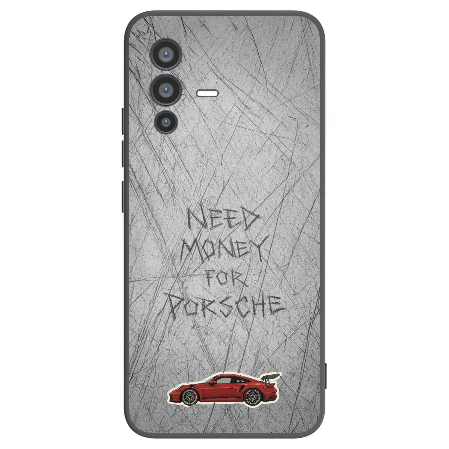 Picasee silikonový černý obal pro Vivo V23 5G - Garage Scratch