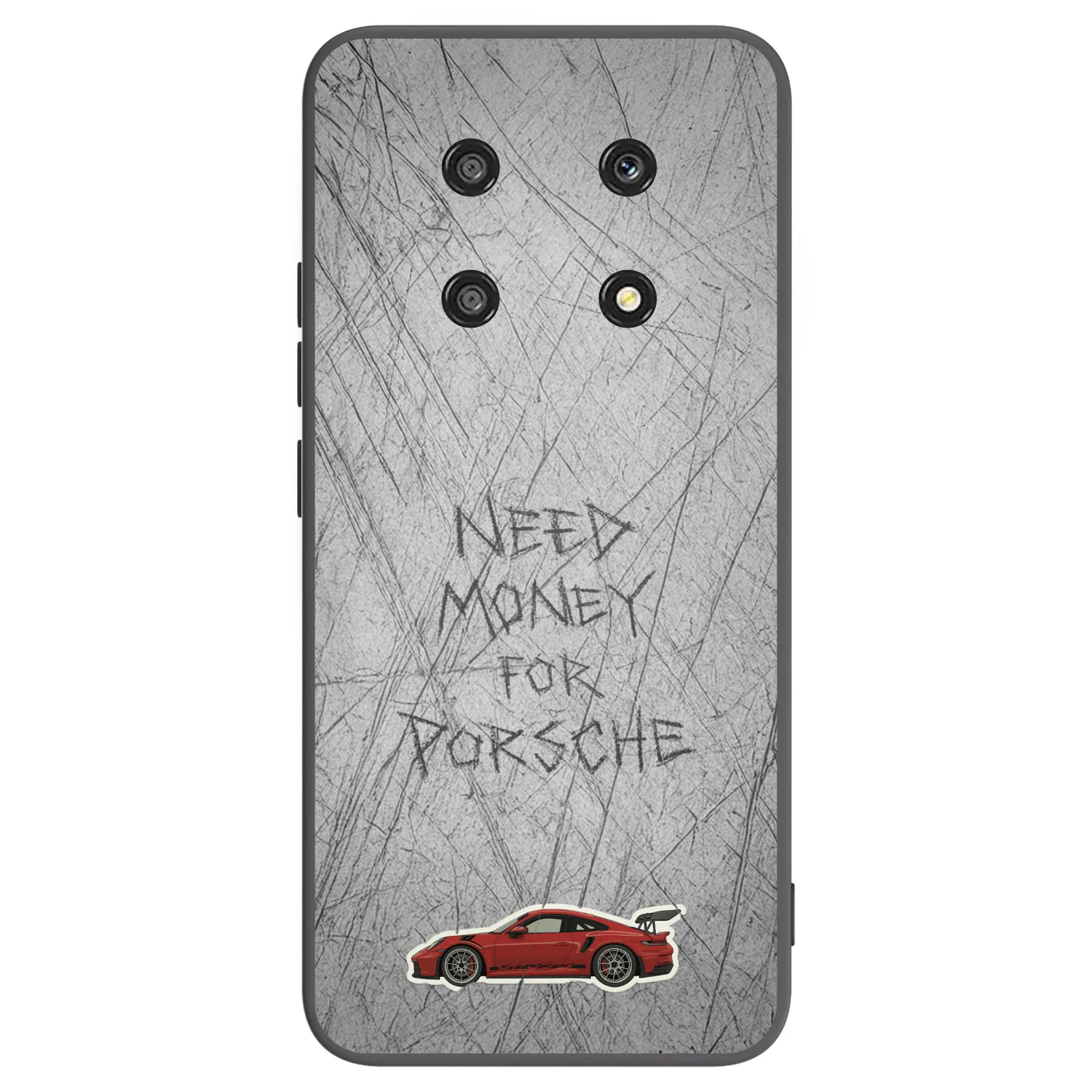 Picasee silikonový černý obal pro Honor Magic4 Lite 5G - Garage Scratch